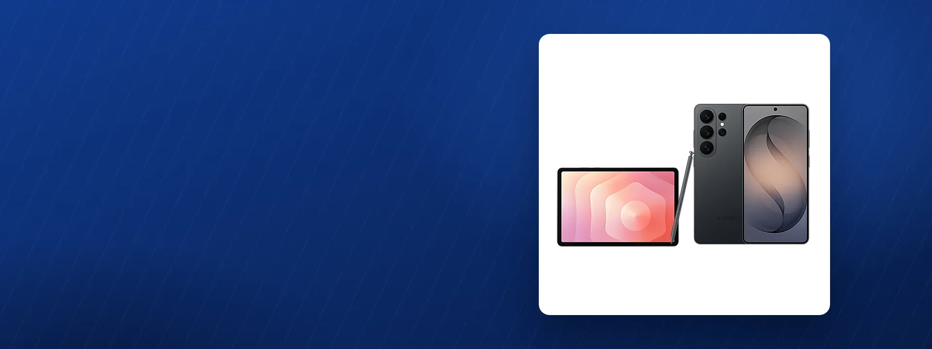 Tablet e smartphone Samsung Galaxy