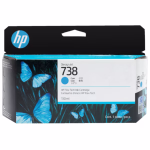 HP 738 130-ml Ciano Ink Cart