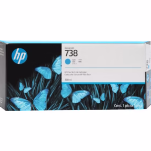 HP 738 300-ml Ciano Ink Cart